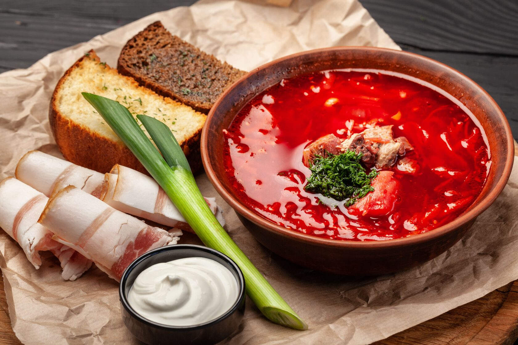 Борщ по-домашнему — фото